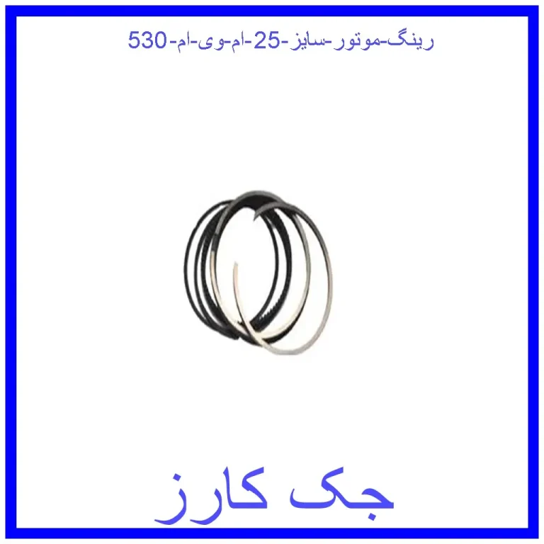 رینگ موتور سایز 25 ام وی ام 530 رینگ موتور سایز 25 ام وی ام 530